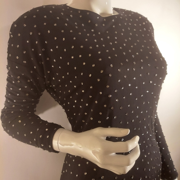 Jimmy Choo for H&M Cocktail Evening Studded Dress - Picture 2 of 4